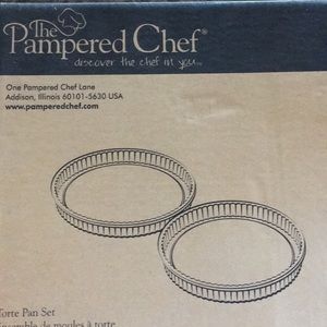 Pampered Chef Torte Pan Set